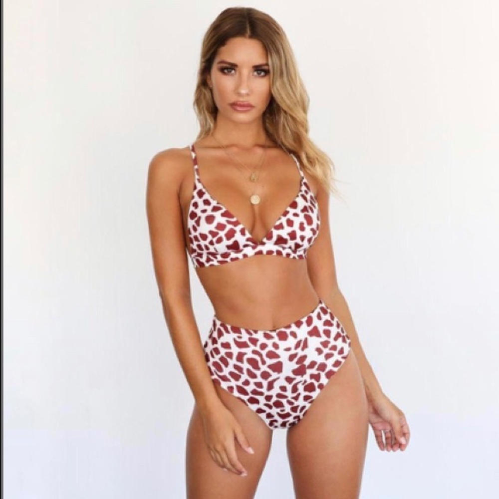 Avia Swim Asira Bikini Set - Brown, M (both)